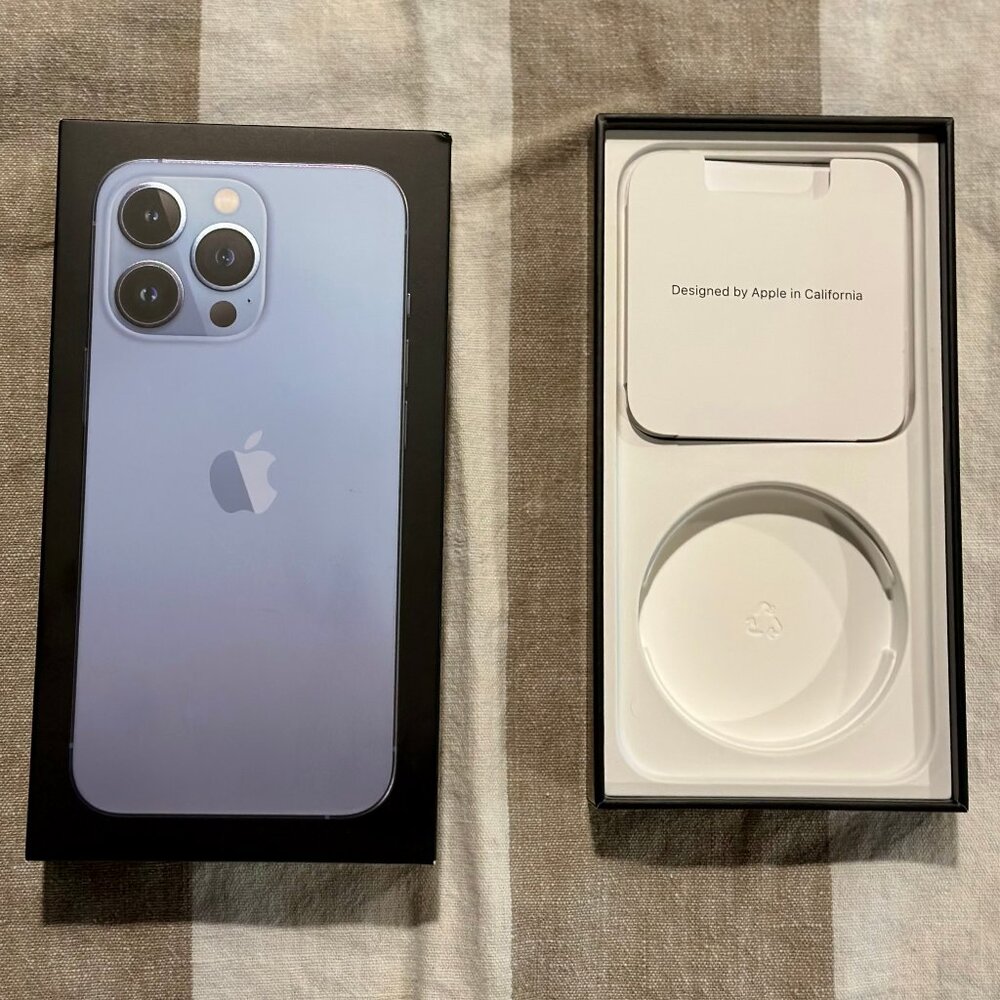 Apple iPhone 13 Pro EMPTY BOX! WYSIWYG!